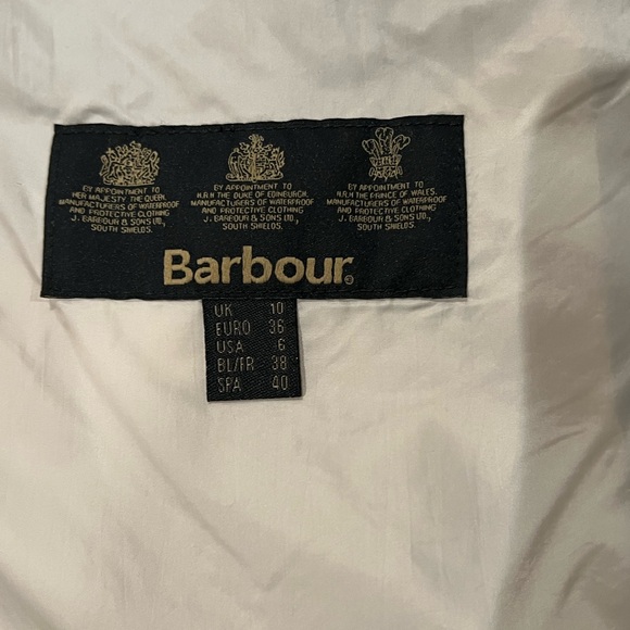 Barbour Women's Cavalry Polarquilt Jacket - Cream - Picture 8 of 8